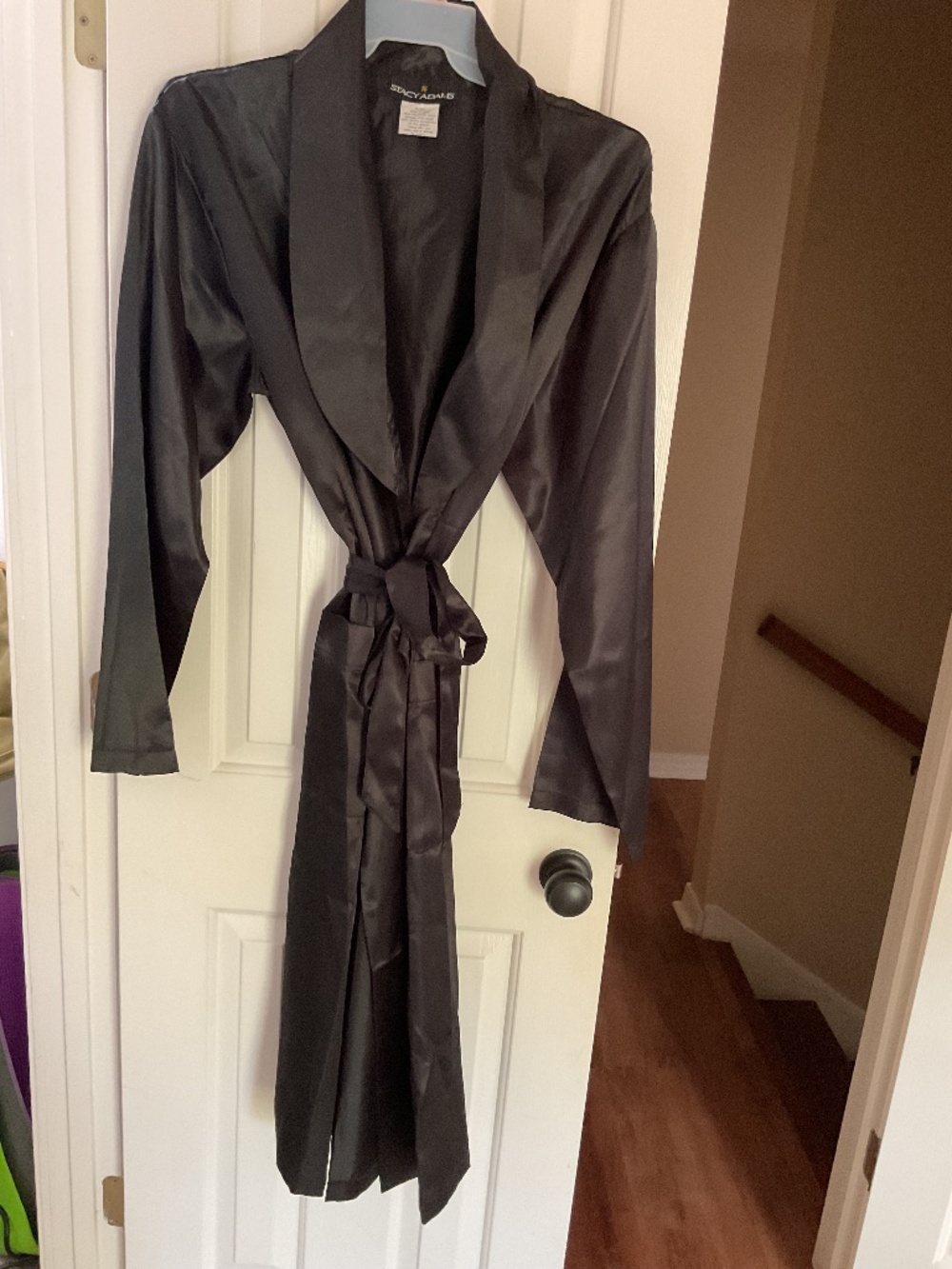 Satin robe new without tags
